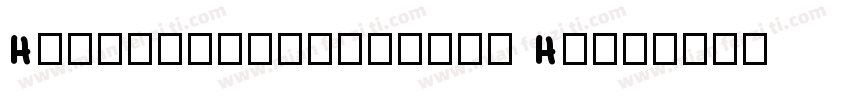HelvticaNeueLTStd Hv字体转换